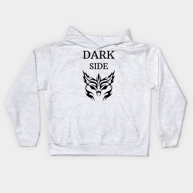 Dark Side Kids Hoodie by CSTMdesigns